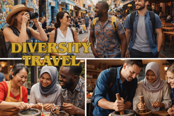 Diversity Travel: A Complete Guide to Exploring the World Through Culture, Inclusion, Global Perspectives, and Meaningful Cross-Cultural Connections
