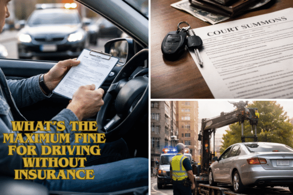 What’s the Maximum Fine for Driving Without Insurance? Full Guide to Penalties, Points, Vehicle Seizure, Court Fines, and Possible Driving Ban